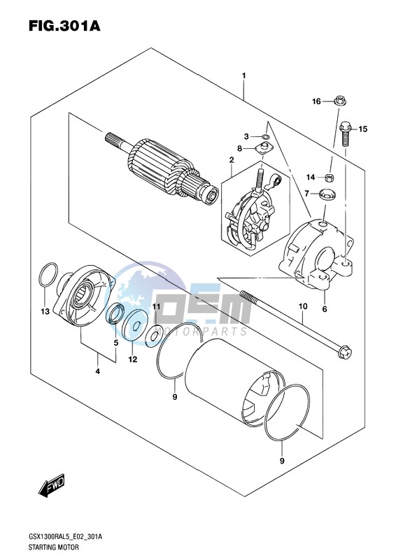 STARTING MOTOR