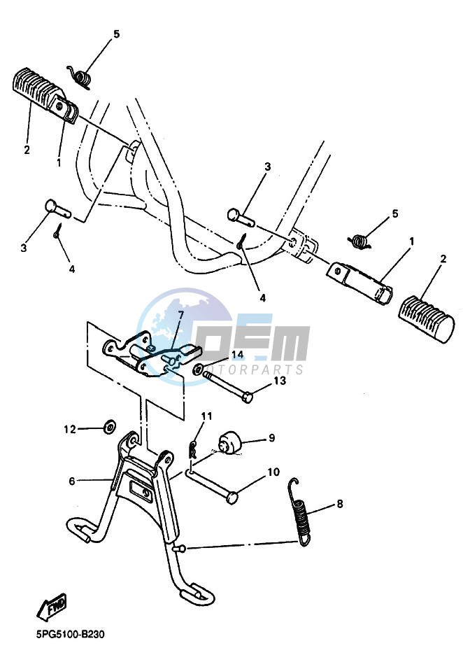 STAND & FOOTREST