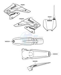 RM-Z250 (E24) drawing DECAL