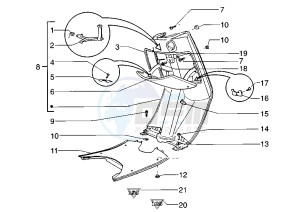 SKIPPER 125-150 drawing Front glove compartment