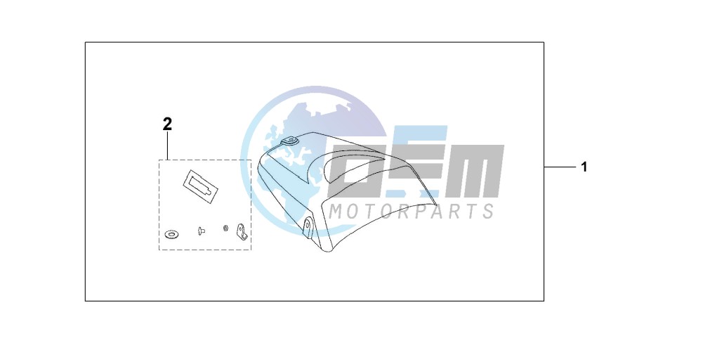 SEAT COWL*NHA48M*