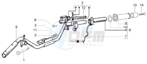 Liberty 125 Leader RST ptt(AU) Austria drawing Handlebars component parts