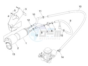 LX 150 4T E3 drawing Supply system