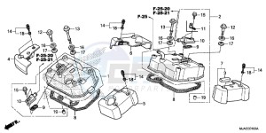 VT750C2SE Shadow - VT750C2S-E UK - (E) drawing CYLINDER HEAD COVER