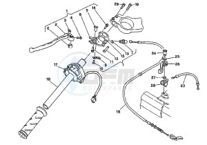 MITO EV 125 drawing CLUTCH CONTROL