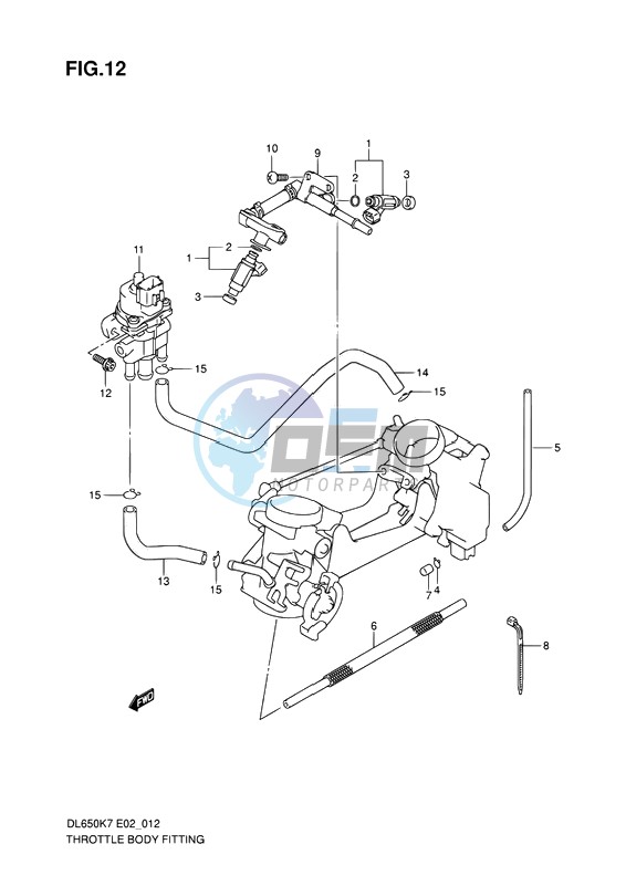 THROTTLE BODY FITTING