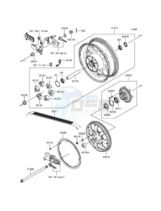 VULCAN 1700 NOMAD ABS VN1700DGF GB XX (EU ME A(FRICA) drawing Rear Hub