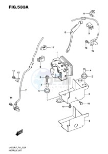 UH200 ABS BURGMAN EU drawing HYDRAULIC UNIT