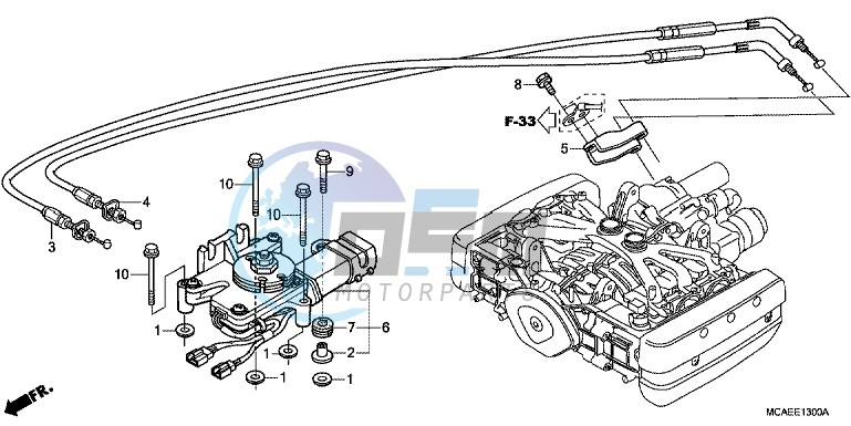 REVERSE SHIFT ACTUATOR