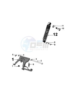 KISBEE SLN drawing SUSPENSION AND STAND