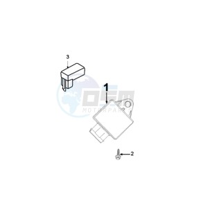 LUDIX 14 REP drawing ELECTRONIC PART WITH CDI