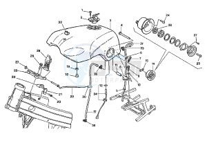 MITO EURO2 125 drawing FUEL TANK