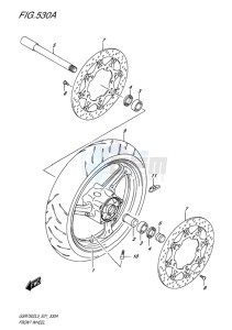 GSR750Z EU drawing FRONT WHEEL