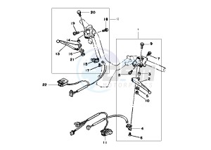 CT SS 50 drawing HANDLE SWITCH -LEVER