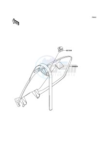 KX250 KX250-R1 EU drawing Accessory