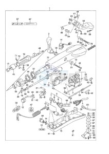 DF 40A drawing Tiller Handle