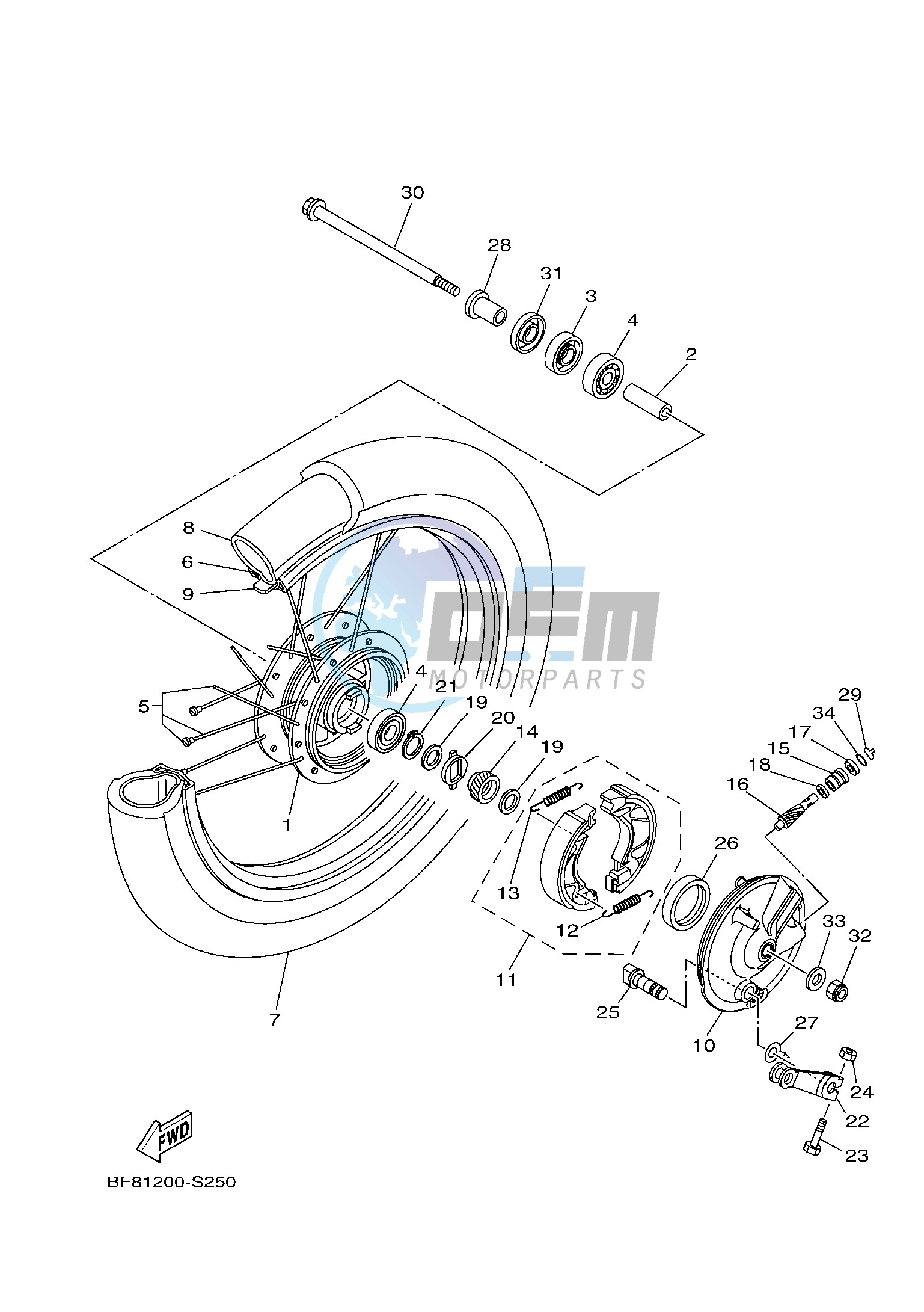 FRONT WHEEL