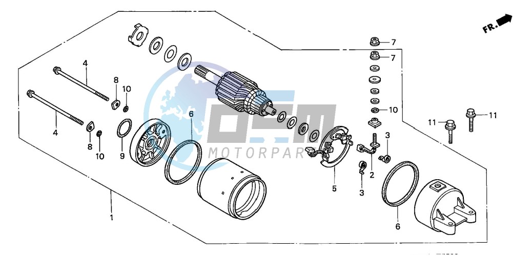 STARTING MOTOR