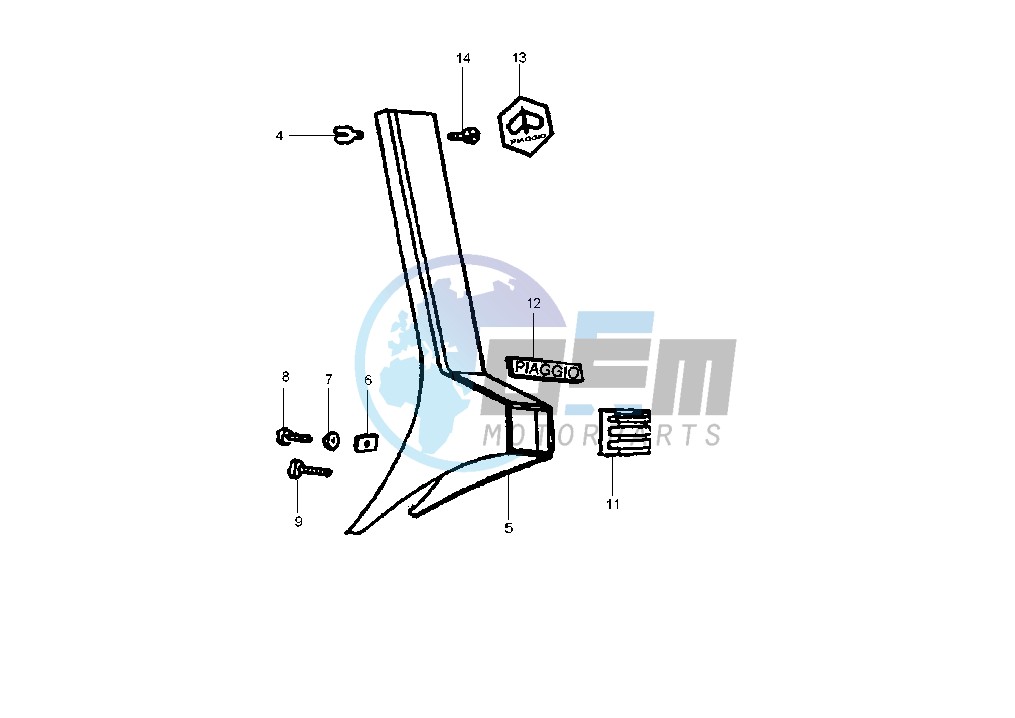 Steering column cover