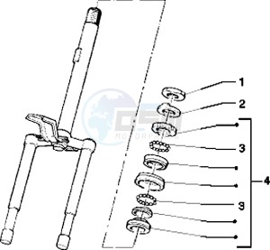 Free pptt 50 drawing Steering bearing ball tracks