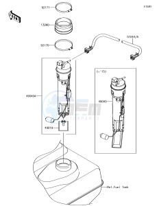 JET SKI ULTRA 310X JT1500LJF EU drawing Fuel Pump