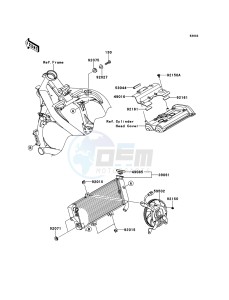 ER-6N ER650C9F GB XX (EU ME A(FRICA) drawing Radiator