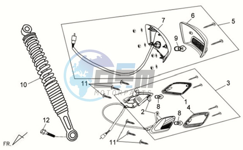 TAIL LIGHT - REAR SUSPENSION