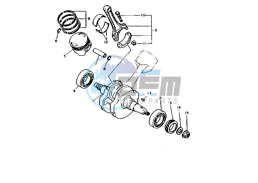 CRANKSHAFT PISTON