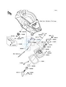 JET SKI ULTRA 300X JT1500HBF EU drawing Handle Pole