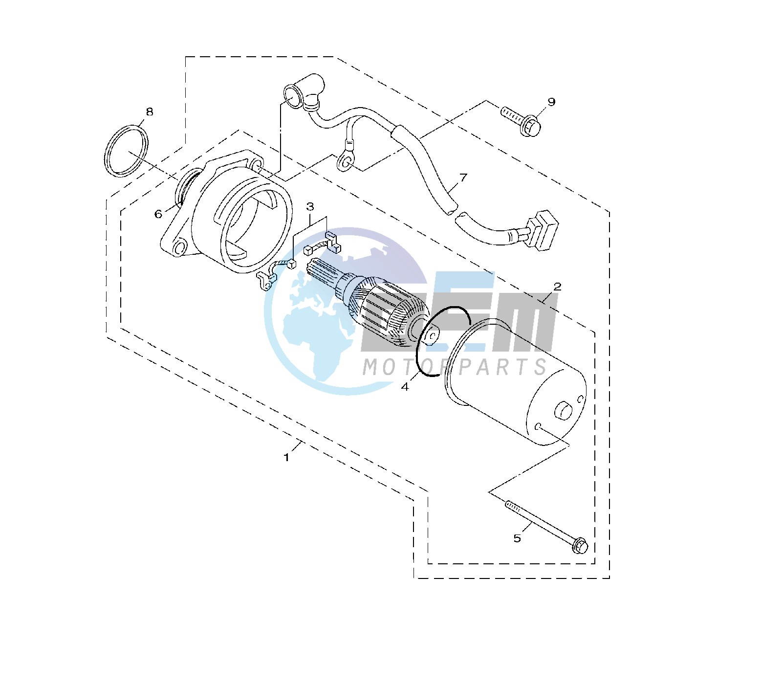 STARTING MOTOR