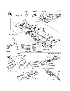 Z1000_ABS ZR1000C7F FR GB XX (EU ME A(FRICA) drawing Chassis Electrical Equipment