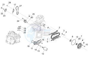 X10 350 4t 4v ie e3 drawing Oil pump