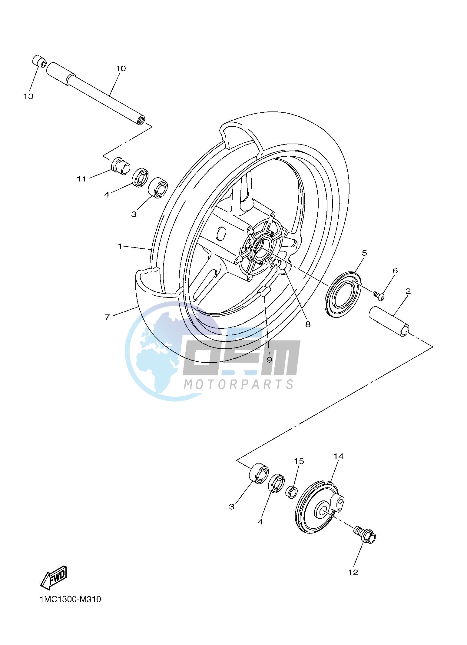 FRONT WHEEL