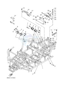 YXC700E YXC70VPHG VIKING VI EPS CAMO (B855) drawing FRAME