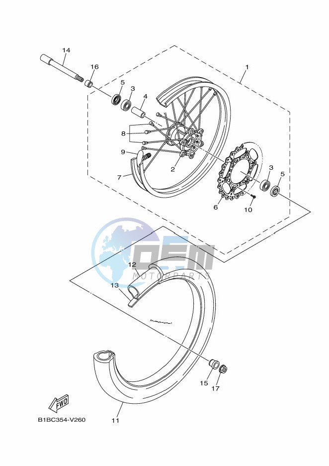 FRONT WHEEL