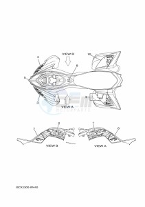 YFM700R (BCXS) drawing GRAPHICS