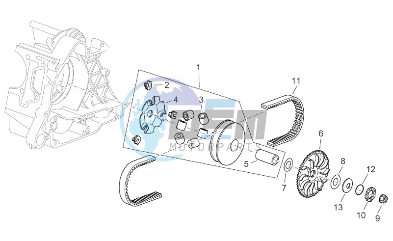 Variator assembly