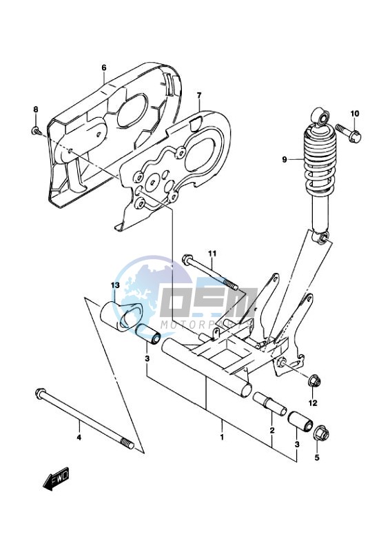 REAR SWINGINGARM