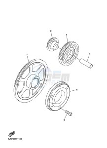 FJR1300D-AE FJR1300AE (B96L) drawing STARTER