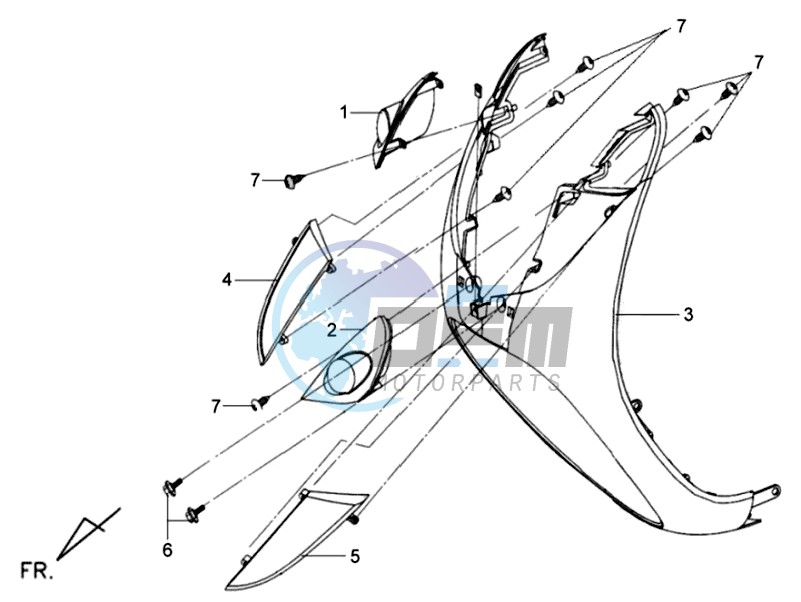 FR PLATE / INDICATORS