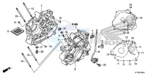 CBR125RSF CBR125RS E drawing CRANKCASE