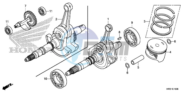 CRANKSHAFT/PISTON