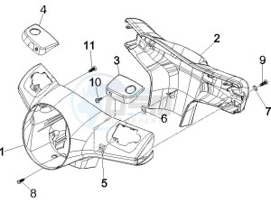 Granturismo 125 L Potenziato drawing Handlebars coverages