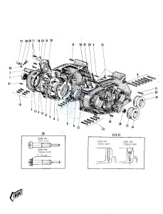 C2 SS TR [ROADRUNNER] (SS-TR) 125 [ROADRUNNER] drawing CRANKCASE