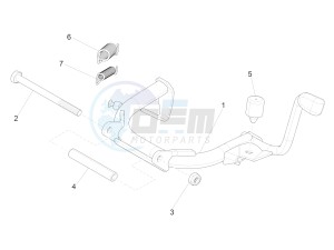 PRIMAVERA 150 4T 3V IGET ABS E4 (EMEA) drawing Stand/s