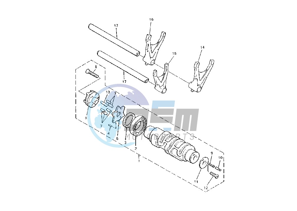 SHIFT CAM-FORK