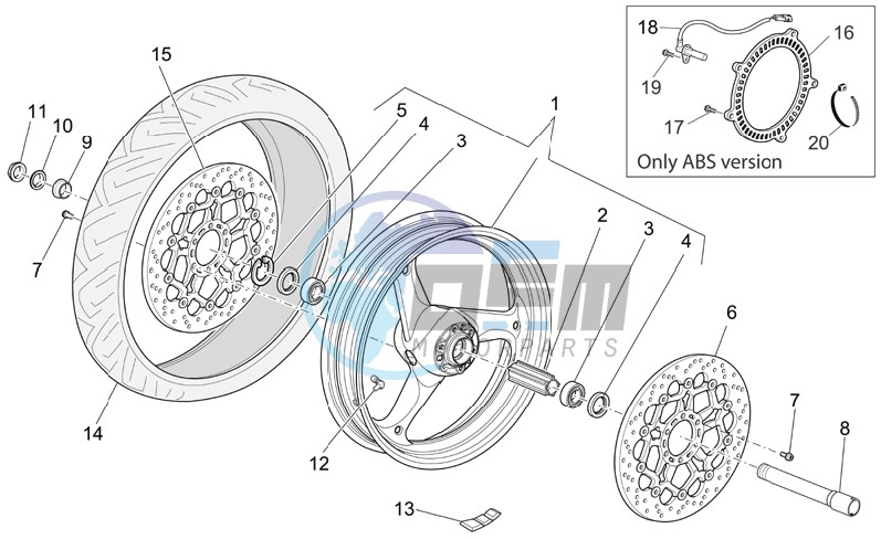 Front wheel