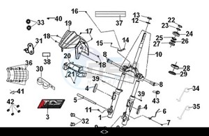 JOYRIDE 300 (LJ30W3-EU) (M3) drawing STRG. STEM