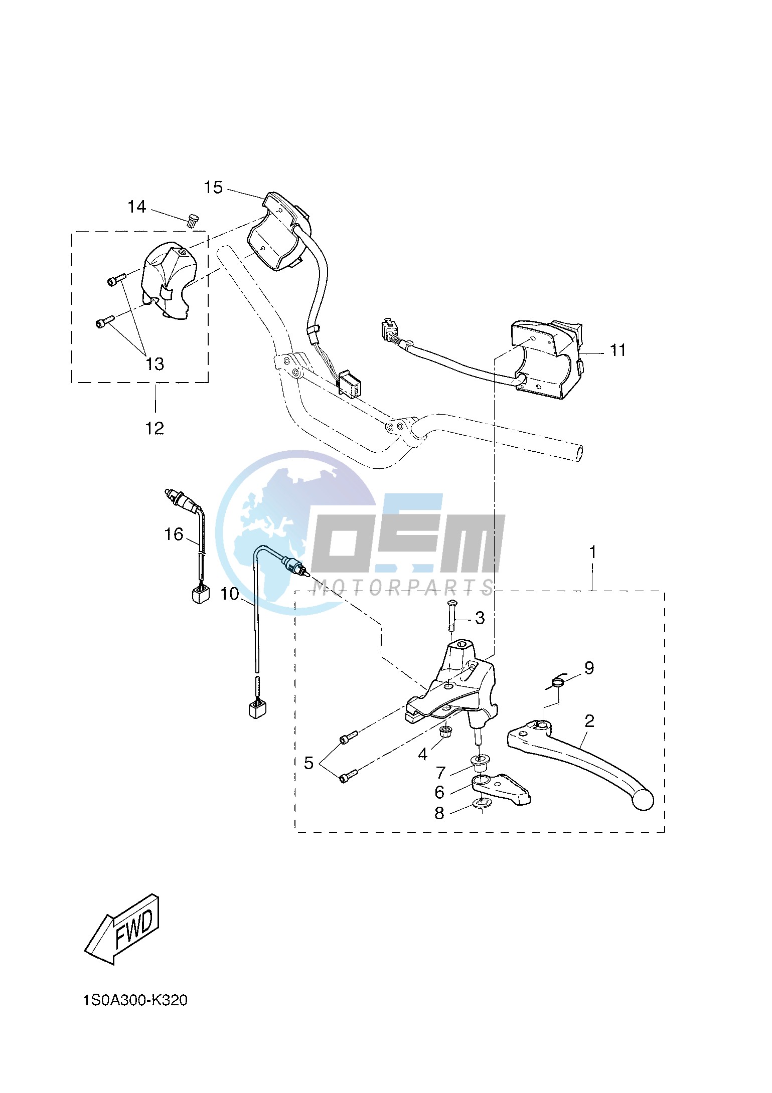 HANDLE SWITCH & LEVER