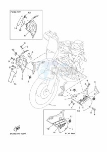 XTZ690 TENERE 700 (BMB9) drawing COWLING 2